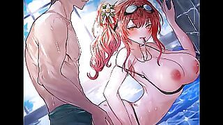 I FUCKED BUSTY REDHEAD AT POOL