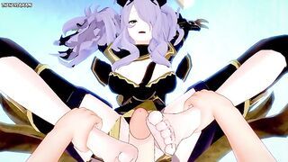 POV Hentai Footjob from Camilla from Fire Emblem