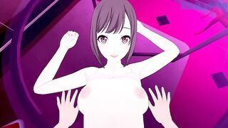 Shinonome Ena and I have intense sex in a love hotel. - Project SEKAI POV Hentai
