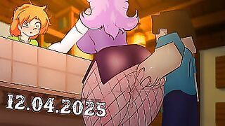 Minecraft - harasses a female shop visitor ! Hentai Anime sex * cartoon porn * 2d 2025
