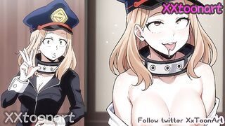My Hero Academia 2D Hentai - Utsushimi Camie Want to have sex with the sheriff