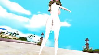 Mamako hace baile sexual