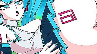 1HENTAI SIN CENSURA HATSUNE MIKU FOLLADA POR EL CULO&excl;