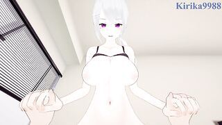 Higuchi Kaede and I have intense sex in the bedroom. - Nijisanji VTuber POV Hentai