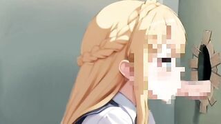 HENTAI CENSORED: Glory Hole.