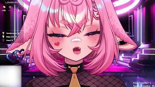VTuber Gets Horny Playing Hentai Game