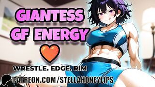 Your Giantess GF Wrestles You, Rimjobs You, Then Deepthroats Your Cock | F4M GFE Audio Roleplay