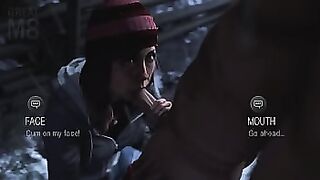 Ashley Brown blowjob en medio del bosque until dawn