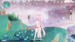 First Time Playing Genshin on PC! ( WITH MODS )