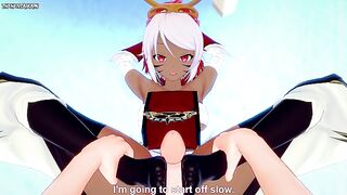 POV Hentai Footjob from Rinkah from Fire Emblem