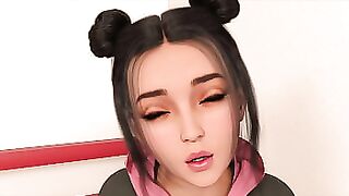 Elmwood University #20 - Cute Asian With Small Tits Wants To Kiss