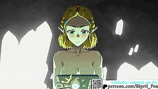 Princess Zelda wants to be Fucked So Hard - Legend of Zelda Anime Hentai 4K