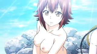 CHISA get Her First CREAMPIE Hentai GRAND BLUE Uncensored