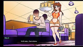 WELCOME EROSLAN GAME HENTAI " O COME&Ccedil;O DE HANA NA CANTINA"