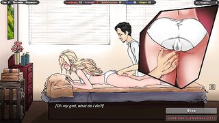 skilled masseur brings shy girl to orgasm in massage parlor