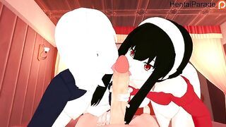 Loid Threesome Yor x Nightfall Hentai Uncensored