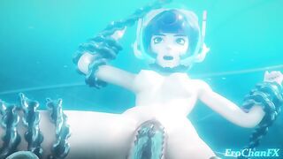 Overwatch juno 3D hentai