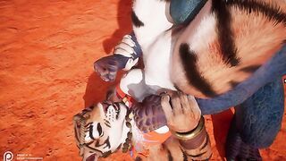 WildLife - Karra fucking with a Lizard