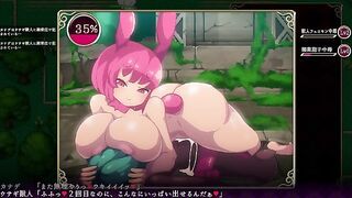 Mage Kanades Futanari Dungeon Quest gameplay and dating with furry bunnies
