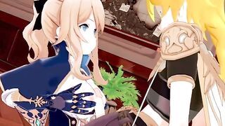 ANIME GENSHIN IMPACT HENTAI RECOPILATION UNCENSORED (Beidou, Amber, Fischl, Jean, Lisa, Noelle)