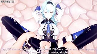 All Girls From Genshin Impact Give You A Footjob Hentai POV