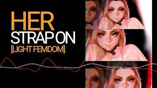 [Erotic Audio] Her Strap On [FemDom] [Strap On] [Bondage] [Nipple Clamps]