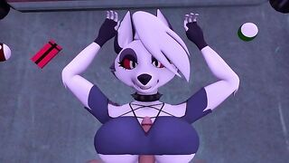 Full Version pregnant Loona White Guy Anal Blowjob Fuck Pussy Creampie Titjob Hazbin Hotel porn sex