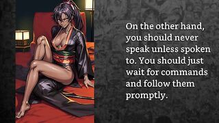 [Teaser] [FayGrey] [Futanari Shihouin Yoruichi trains you in the art of sissification] (Joi Cei Futa