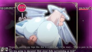 Mage Kanade's Futanari Dungeon Quest - This busty angel's sitting is the best
