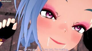 Jinx Catches You On A Bridge & Gives You The Time Of Your Life! League of Legends Arcane