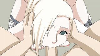 Naruto Ino Yamanaka hentai blowjob pov