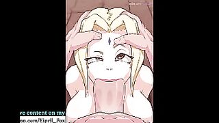 Tsunade Senju Mouth have Very Deep Throat - Naruto Anime Hentai 4K