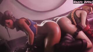 Chun LI and Cammy cock cum duo