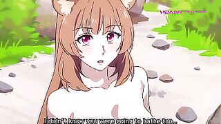 Naofumi fucks Raphtalia deep in the woods until she begs for a creampie against the tree! Shiled Hero #3 Parody