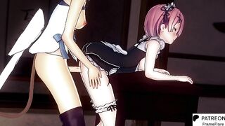 Re Zero Ram x Felix Hard Fuck Hentai Animation