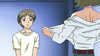 His stepmother wants him to fuck her in the office