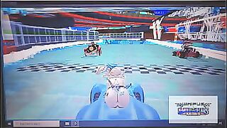 Hentai FREE PC GAME 2025 V-TUBERS Kart Racing All Stars Trailer MMD R-18 spacebear7778 on itch