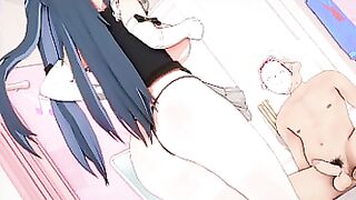 Saori maid neko sexo