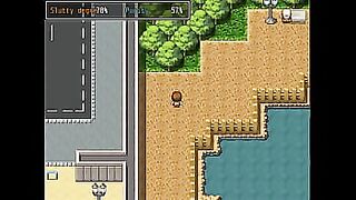 Hentai game. Cute college girl likes to undress in public and fuck homeless people.