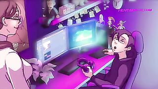 Private Playtime: Stepmom's Tempting Offer To The Curious Teen - Cartoon Sex
