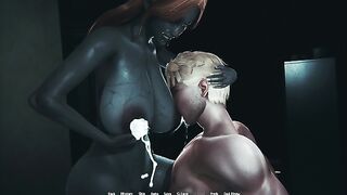 monster girl turns me into a zombie during rough sex