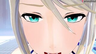 Samus Aran on bikini having sex | Metroid | Full & POV on patreon: Fantasyking3