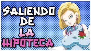 Android 18 has sex with her boss for money