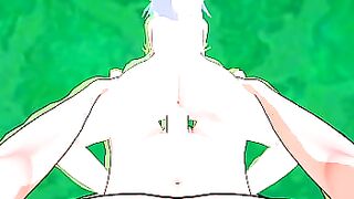 Gawr Gura horny sex with top donator - Hololive Hentai
