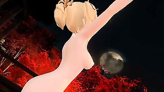 Kagamine Rin Iroha Uta Project diva Nude Mod Full Nude