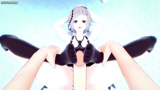 POV Hentai Footjob from Atushi Nakajima from Bungou Stray Dogs