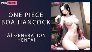 PornJourney Hentai : One PIece Anime Boa Hancock Porn