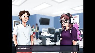 Summertime Saga ep 95 - Fiz a professora gozar usando controle remoto