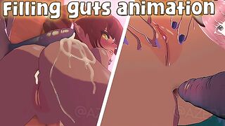 My stepsister lets me finish in her ass because she gave me Viagra (Azephynight animation) - Jazziuu