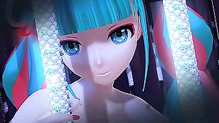 Hatsune Miku Cat Food Project diva Nude Mod Full Nude